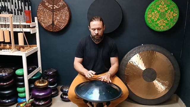 Soul Drum А HIJAZ / Tongue Drum / Hand Pan / Хэнд Пан / Steel Drum / Язычковый барабан