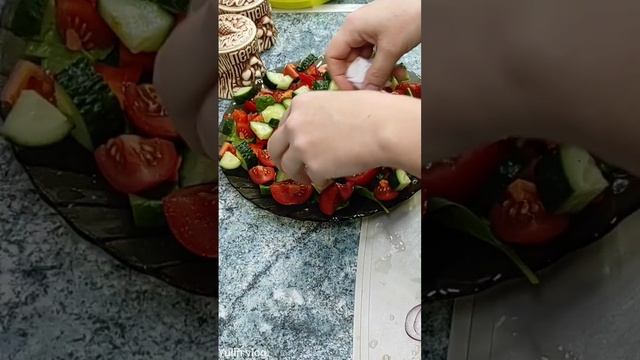 САЛАТ ИЗ ОВОЩЕЙ