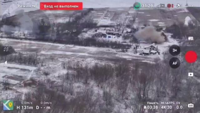 🔥 В селе Дарьино Курской области FPV-дронами на оптоволокне подбили немецкий танк Leopard 2A6 !!!