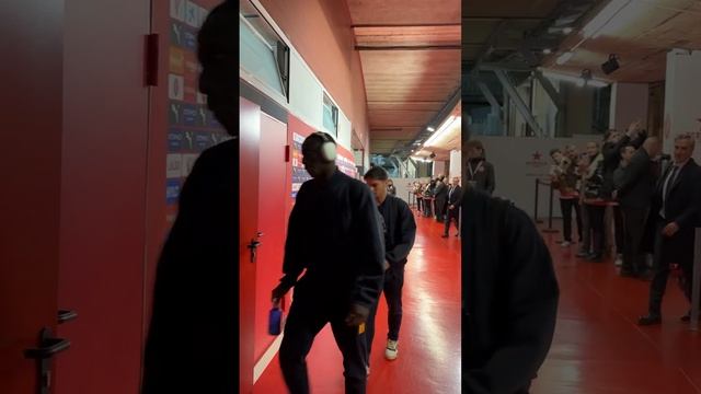 Реал Мадрид прибывает на Монтиливи. 🤍