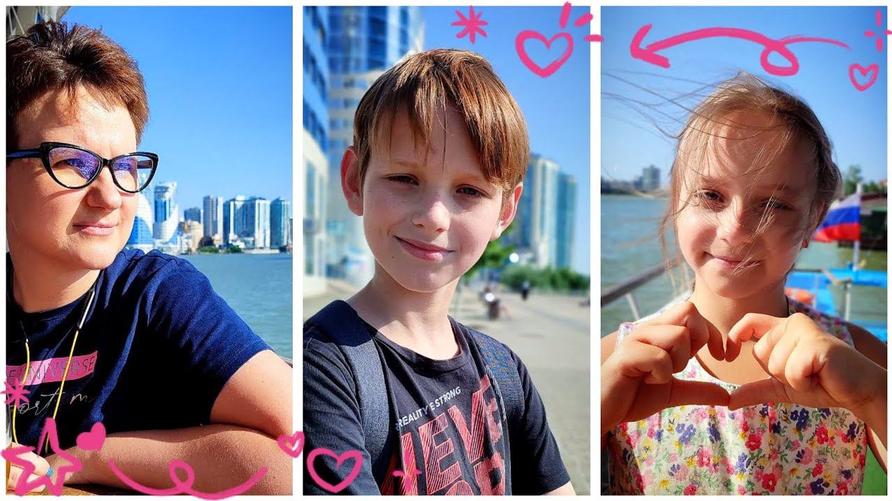 ☀️ #3 Лето у Бабушки 2023  река Кубань  выкройки и пошив платьев  много нарядов