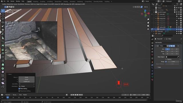90 - Моделирование пола багажника