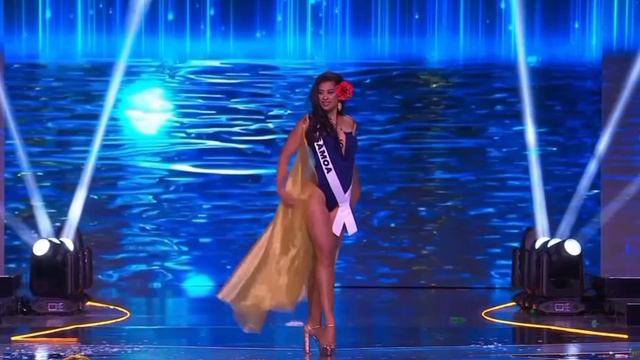 73 Miss Universe 2024 Samoa Haylanni Kuruppu Мисс Вселенная 2024 Самоа Национальный костюм Купальник