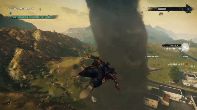 Just Cause 4: Death by Tornado.