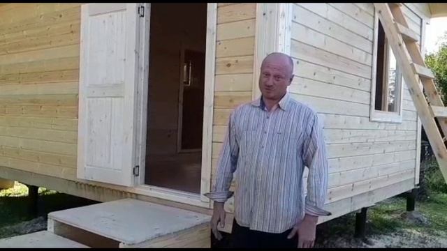 Ранее строили дом - все понравилось, заказали баню из сухого профилированного бруса под ключ