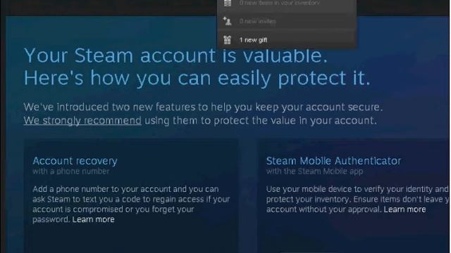 How to fix Steam hang freeze lockup when clicking on new gift popup notification