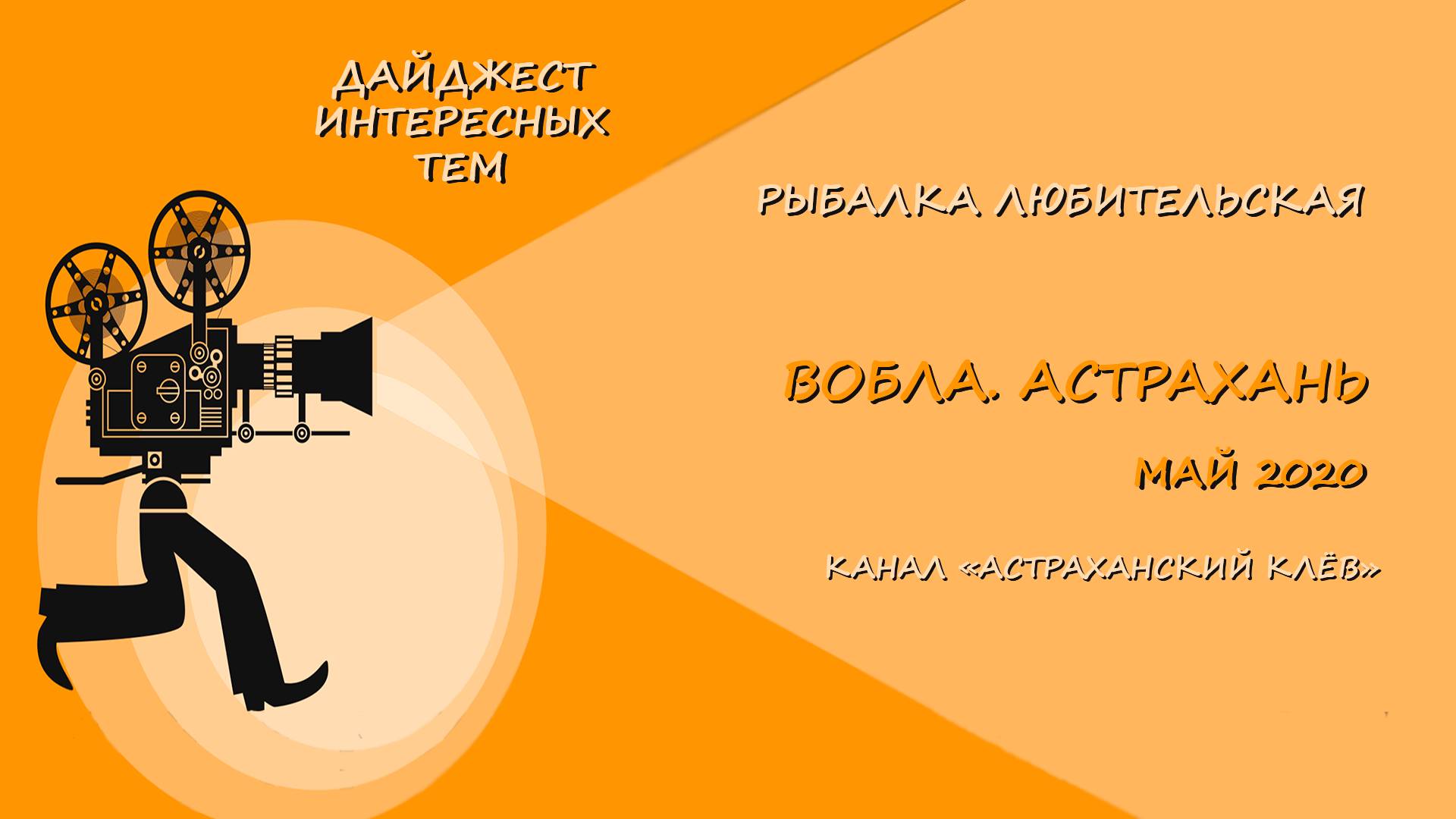 ВОБЛА. АСТРАХАНЬ МАЙ 2020