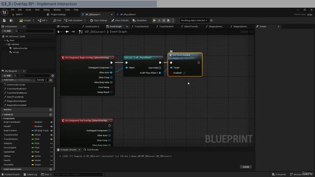 32 -Overlap BP - Implement Interaction