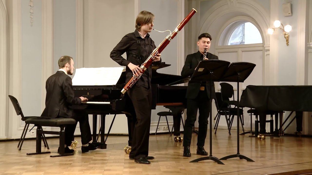 F. Bäkhtiari - Ğibadätxanädä; Samyr Oinosh (clarinet), Daniil Stankov (bassoon), author (piano).