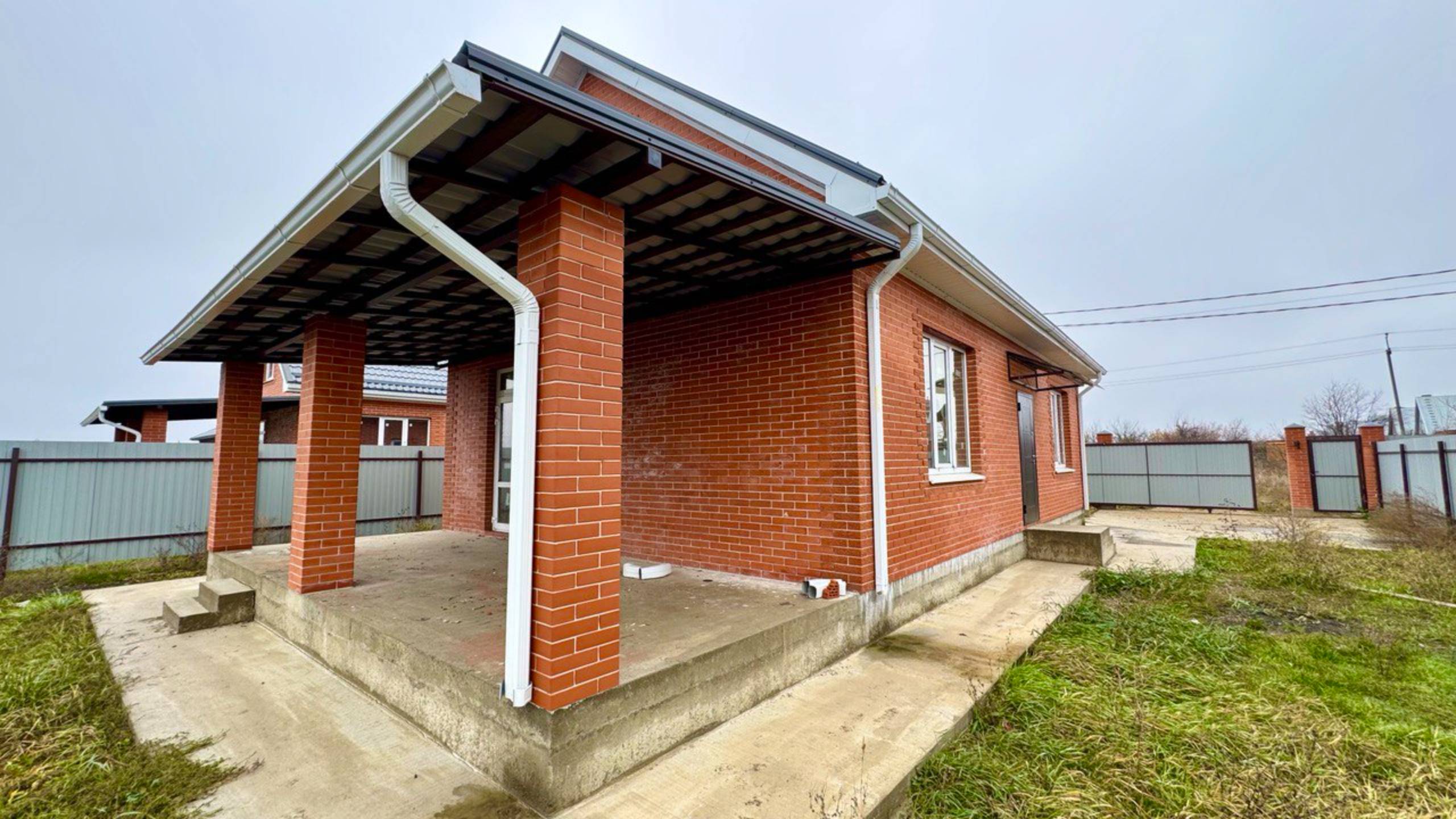 Дом с террасой на 6 сотках под Краснодаром!!