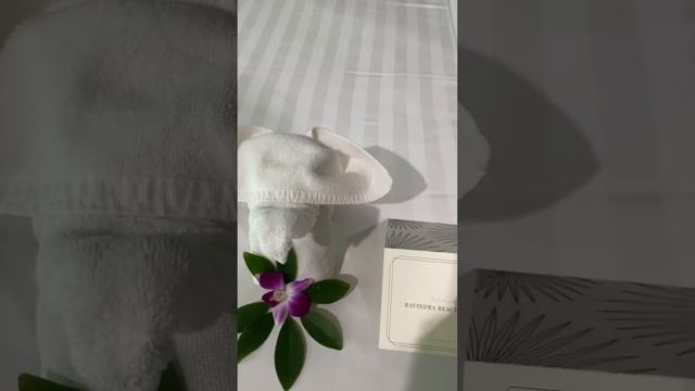 Наш номер в отеле Ravindra Beach Resort & Spa ☺️