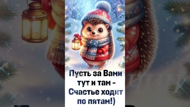 С добрым зимним утром, мои дорогие!