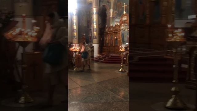 Мариуполь.субботняя служба в Храме Николая чудотворца. декабрь 2024