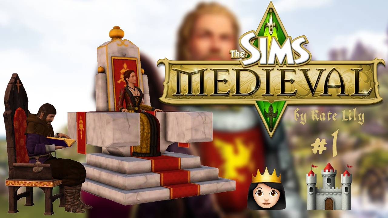 The Sims: Medieval #1 Создаём монарха и первые шаги