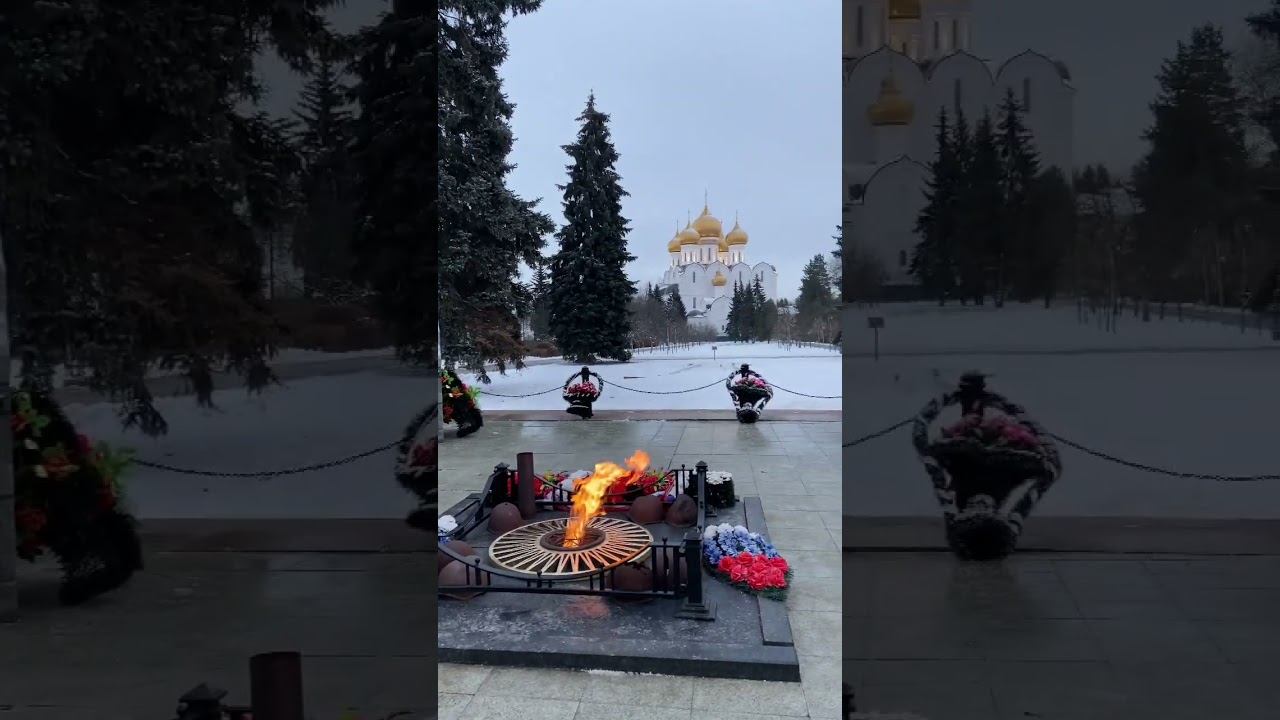 Yaroslavl City of Russia World war II soldier / Ярославль Город России Солдат Второй мировой войны