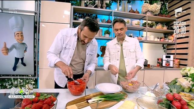 Sorbet de căpșuni, rețeta lui Nicolai Tand de la Super Neatza