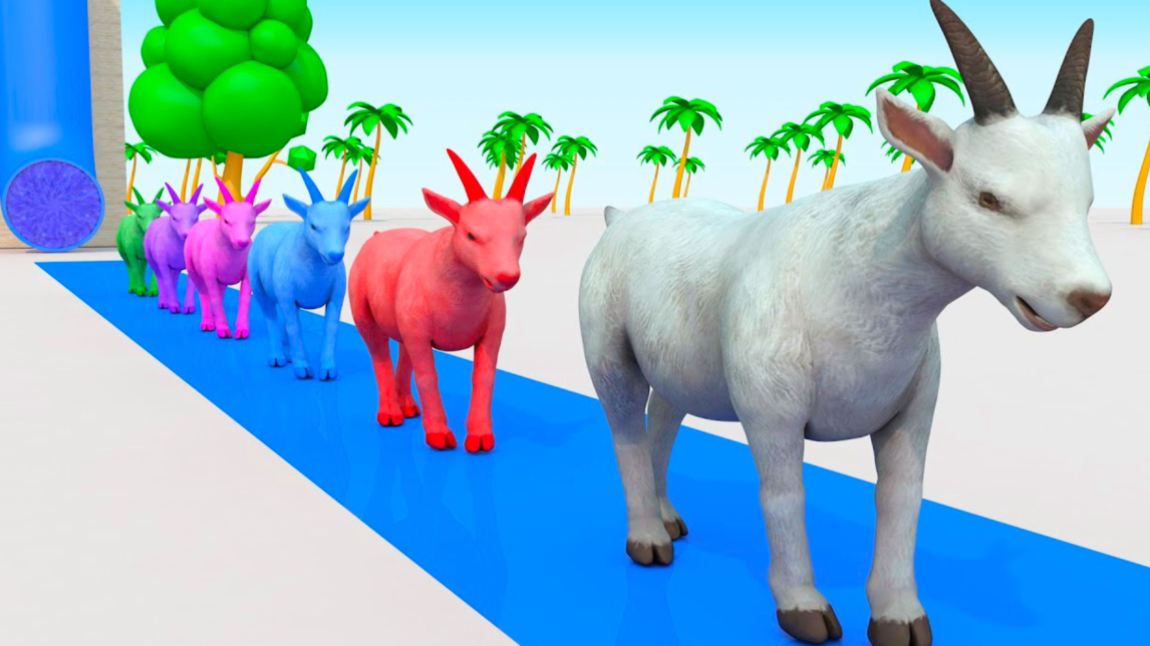 ЖИВОТНЫЕ|Яркие ЦВЕТА |3D
Животные для детей ¦ Учим Домашних Животных ¦ 3Д Анимация ¦ Учим Цвета