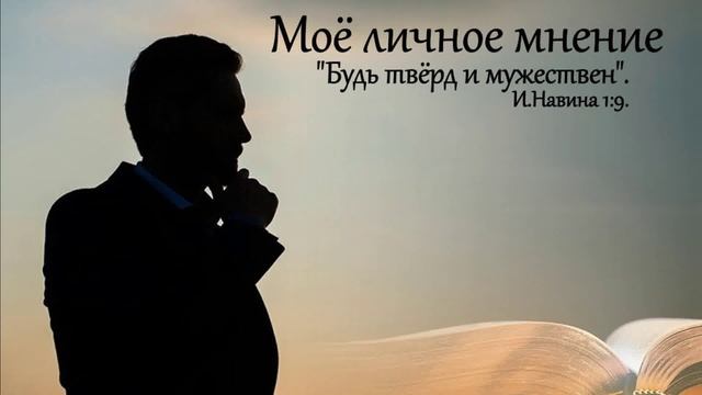 Мои размышления вслух. Моё личное мнение.