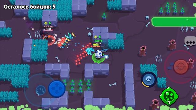 Играю в BRAWL STARS за ДЕРРИЛА