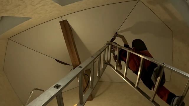 Мансарда в 3х плоскостях.