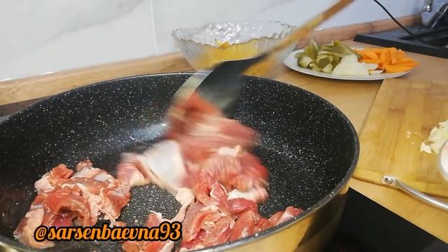 Азу ПО-ТАТАРСКИ.Қазакша.Өте дәмді ерекше ас! Кешкі ас