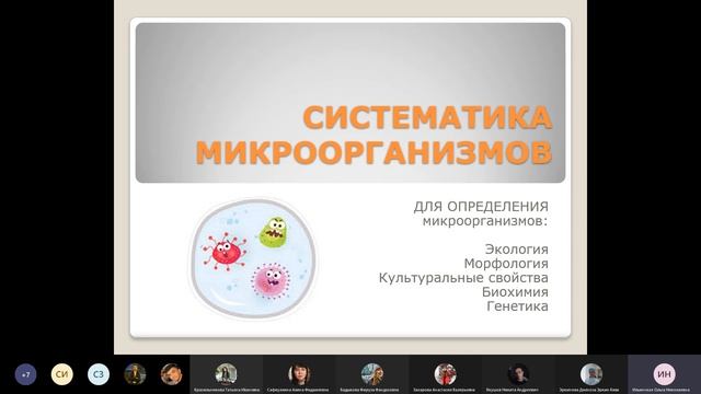 Лекция 6 Систематика