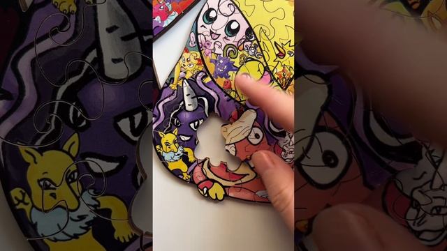Деревянный пазл Пикачу Покемон Active Puzzles