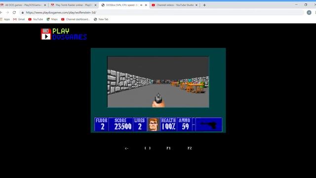 WOLF 3D - Floor 2 | Wolfenstein 3D | DOS Gaming in 2020