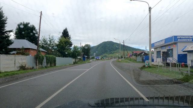 Едем в доль села Камлак, Шебалинский район, Республика Алтай
