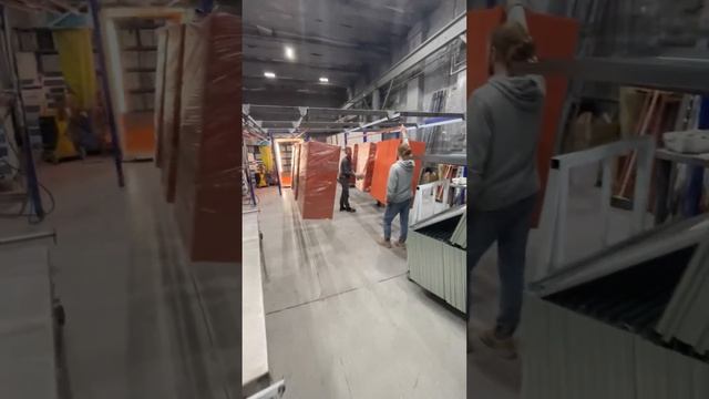 Производим П-образные металлокассеты на фасад школы в Москве #фасаддома #металлокассеты #металлфасад