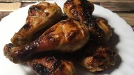 Шашлык из куриных голеней с лимоном