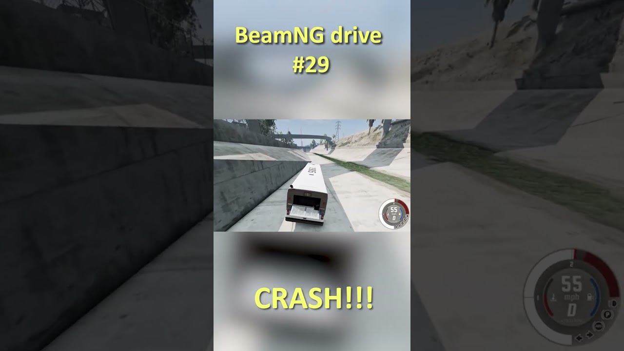 BeamNG drive CRASH 29 SHORTS #SHORTS