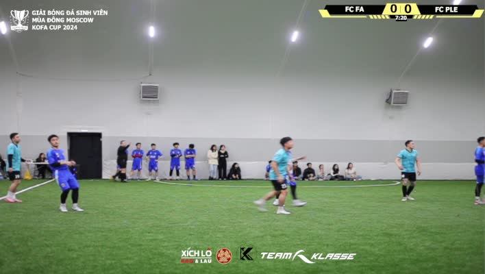 TRẬN ĐẤU BÓNG ĐÁ FC FA VS FC PLEKHANOV