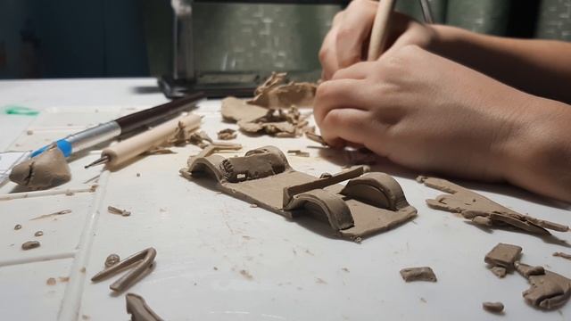 Ваз 2107 лепка из скульптурного пластелина