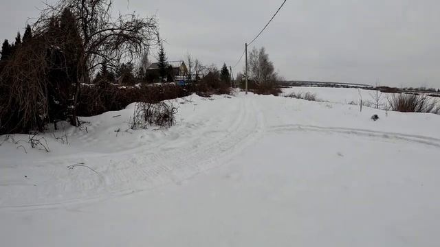 Обкатка МИНИ-СНЕГОХОДА ХАСКИ.#мотобуксировщик #зимняярыбалка #новоевидео#точкаотдыха#точкаотдыха64