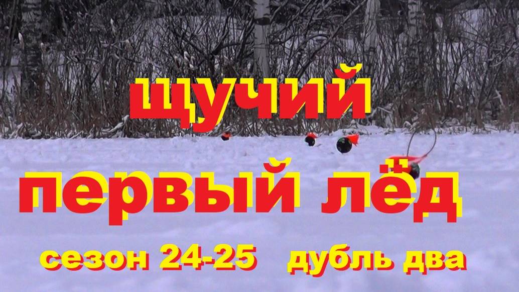 щучий первый лед дубль два