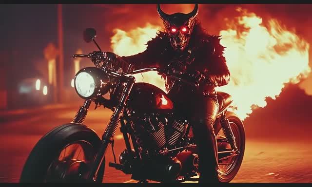 Heavy metal - Hellrider 1950's Super Panavision 70