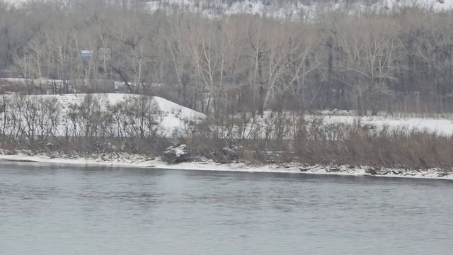 набережная у магазина Лента г.Новокузнецк 8.12.24г.