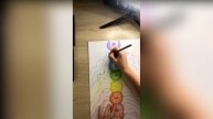 Рисуем Чакральное древо с помощью нейрографики