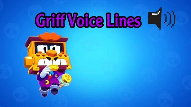 All Griff Voice Lines (Brawl Stars) #JurassicSplash