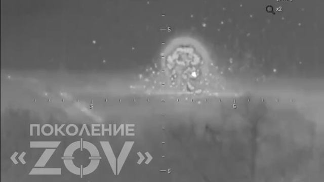 Район Гродовки. ВСУ засели в блиндаже, но одному чубатому захотелось покурить...🔽🔽🔽