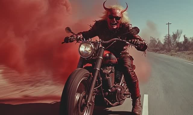 Heavy metal - Hellrider 1950's Super Panavision 70