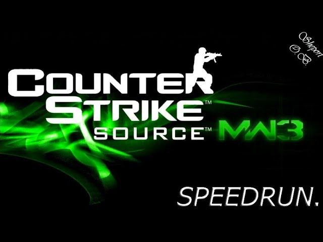 CS Source - Modern Warfare 3. SPEEDRUN.