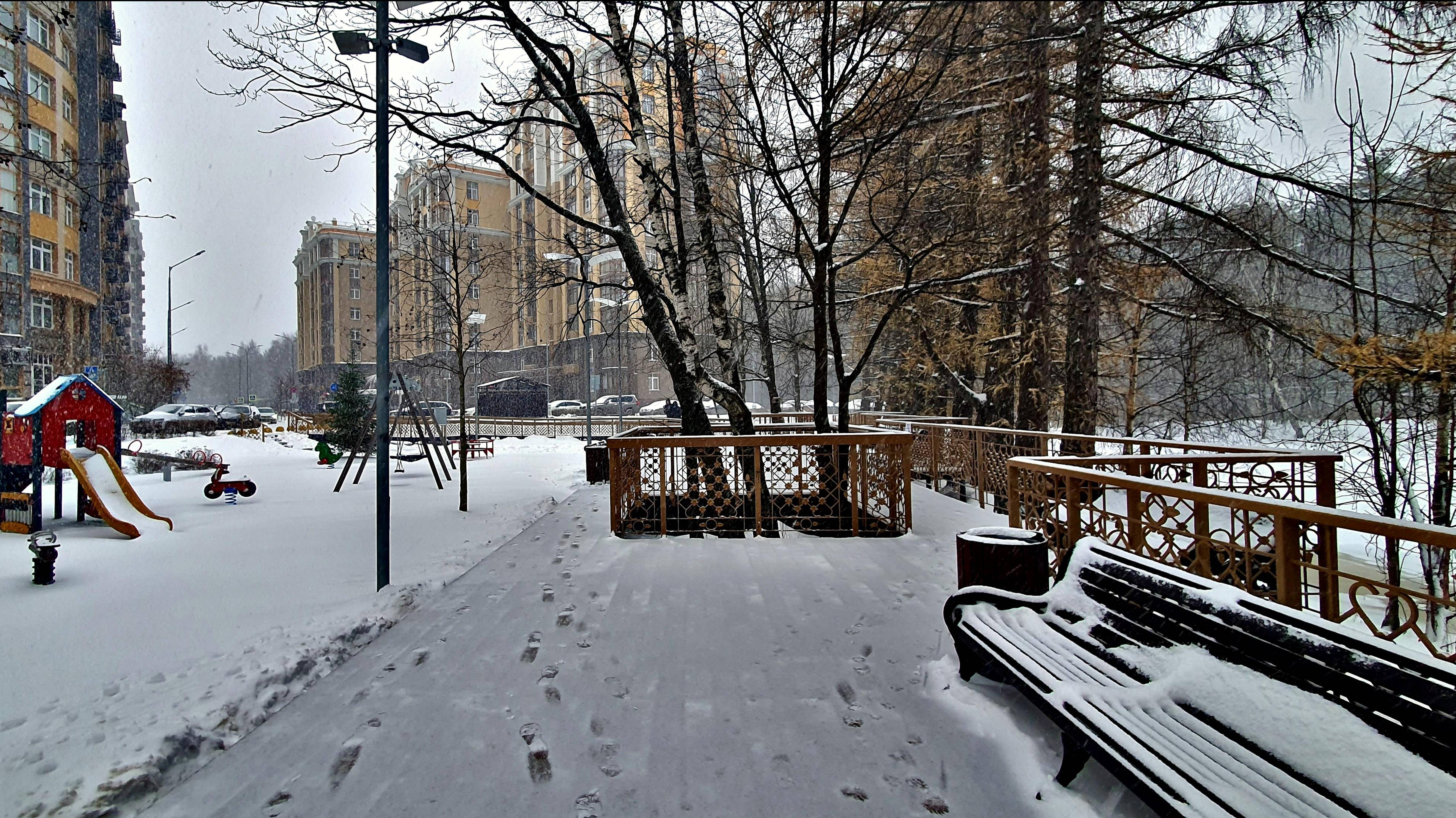 Прогулка по ЖК «Рассказово». Москва.