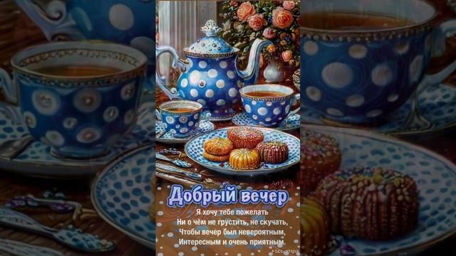 Прекрасного Вам вечера 💙💜