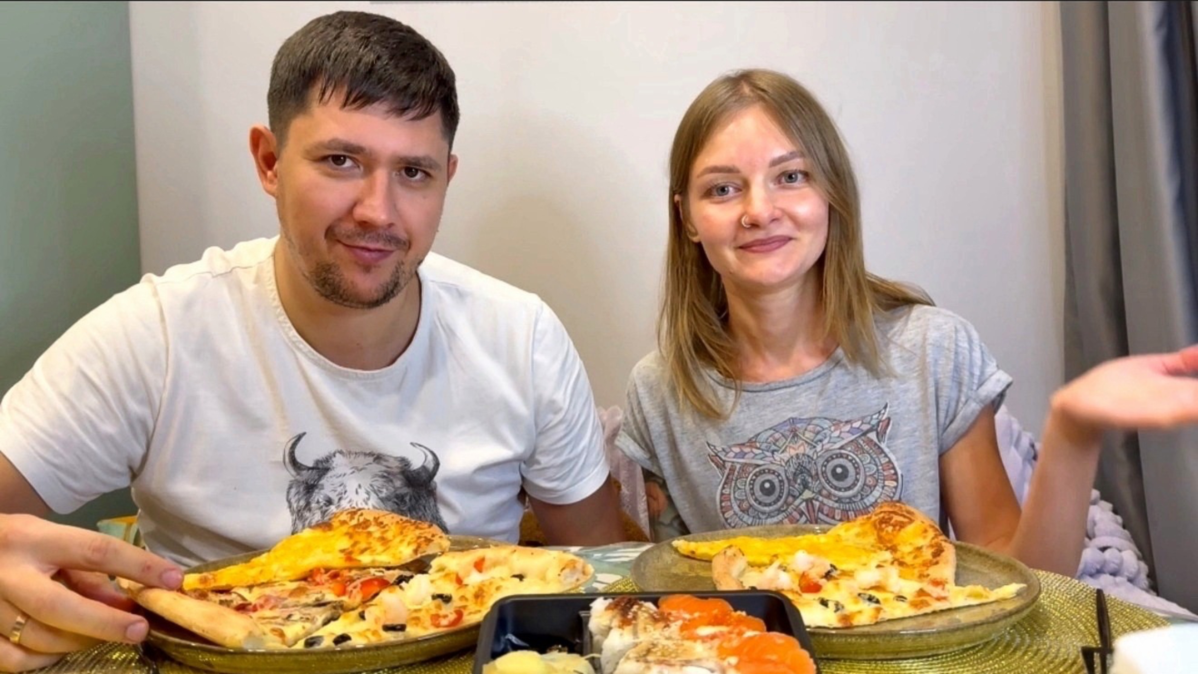 МУКБАНГ🔥Пицца🍕Роллы🍱Вердикт стоматолога😥