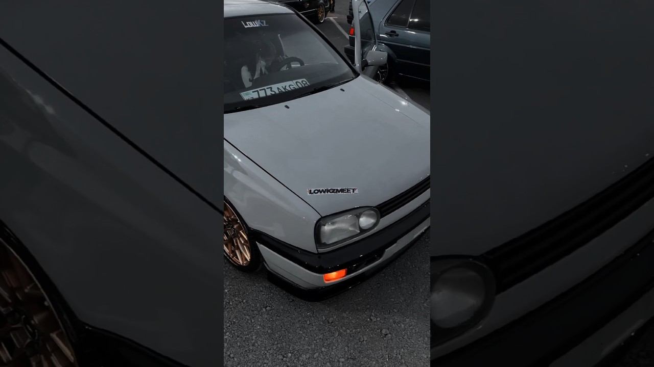 LowKzMeet  стильный Golf mk.3 #golf3 #golfmk3 #lowkzmeet #lowkz #shymkent #pridecaraudio #автозвук