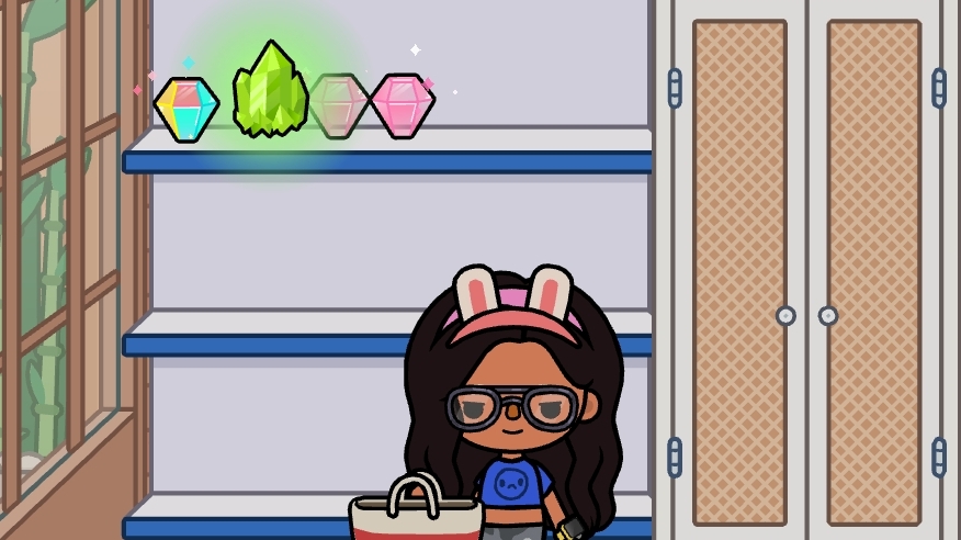 Нашла всего лишь 5 кристаллов