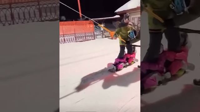 Зайцы на подъемнике