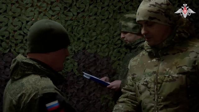 Награждение военнослужащих военной полиции ГрВ «Запад»